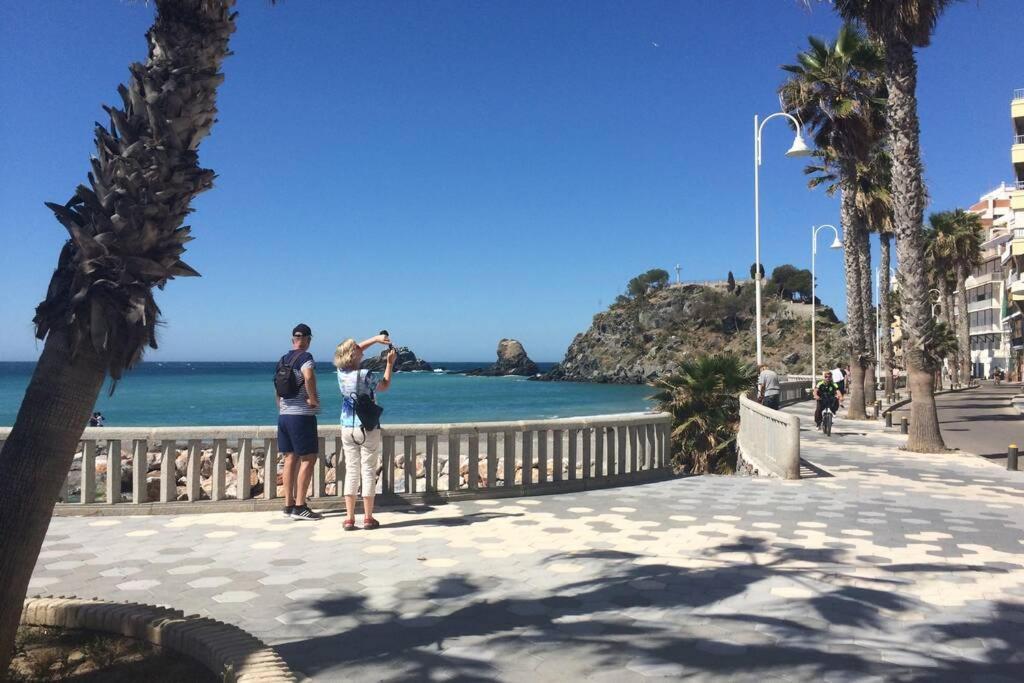 Seaview And Sun All Day Long In Los Pinos, Almunecar, Andalusia Exterior foto